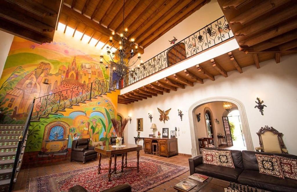 Posezení v ubytování Casa Don Pascual Hotel Boutique Sweet Home