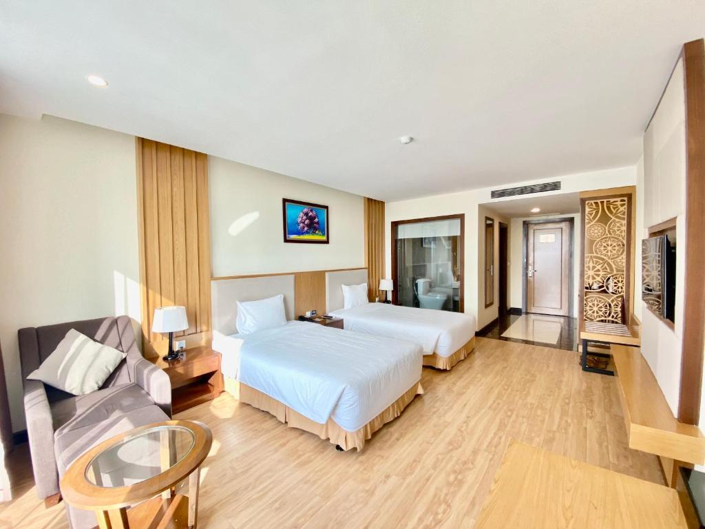 Phòng Deluxe 2 Giường Đơn