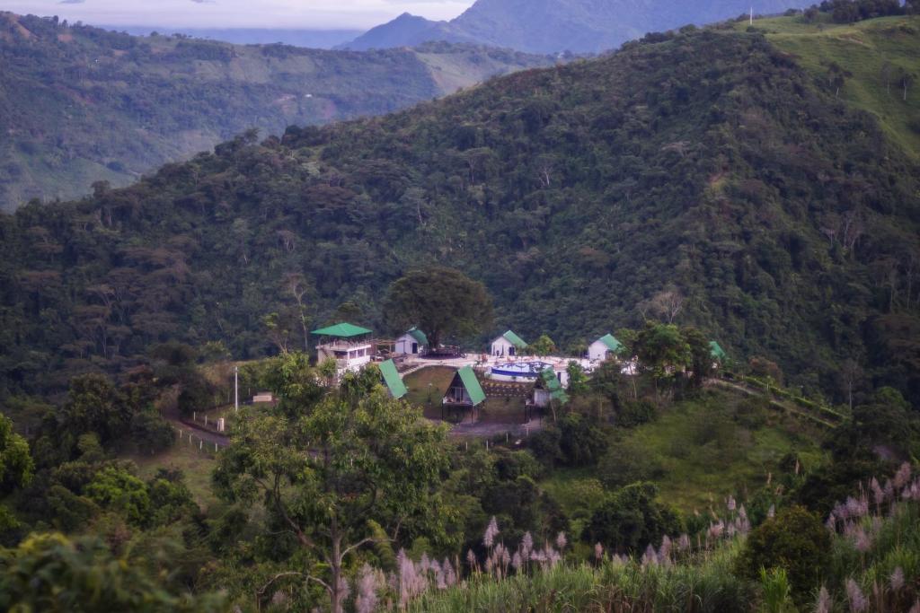山景或在酒店看到的山景