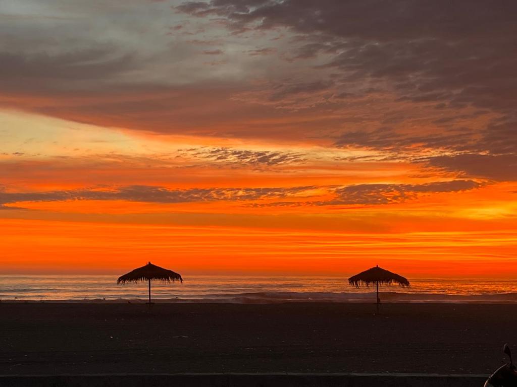 Beautiful beach sunsets