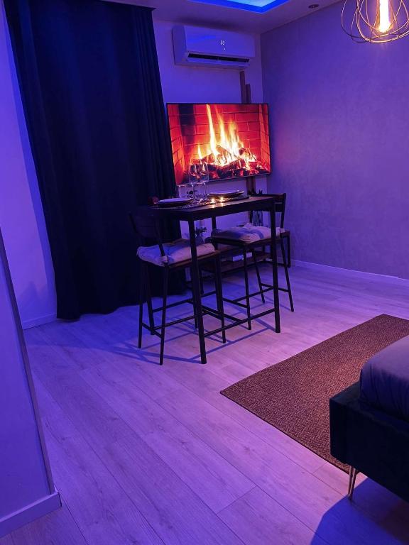Posedenie v ubytovaní Appartement La Splenzia SPA Jacuzzi wifi clim