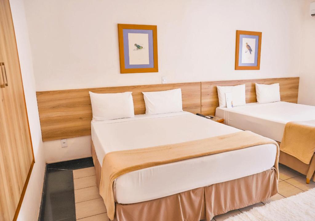 Postel nebo postele na pokoji v ubytování PSP Resort All Inclusive