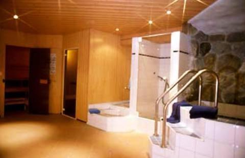 Koupelna v ubytování Hotel Alte Post