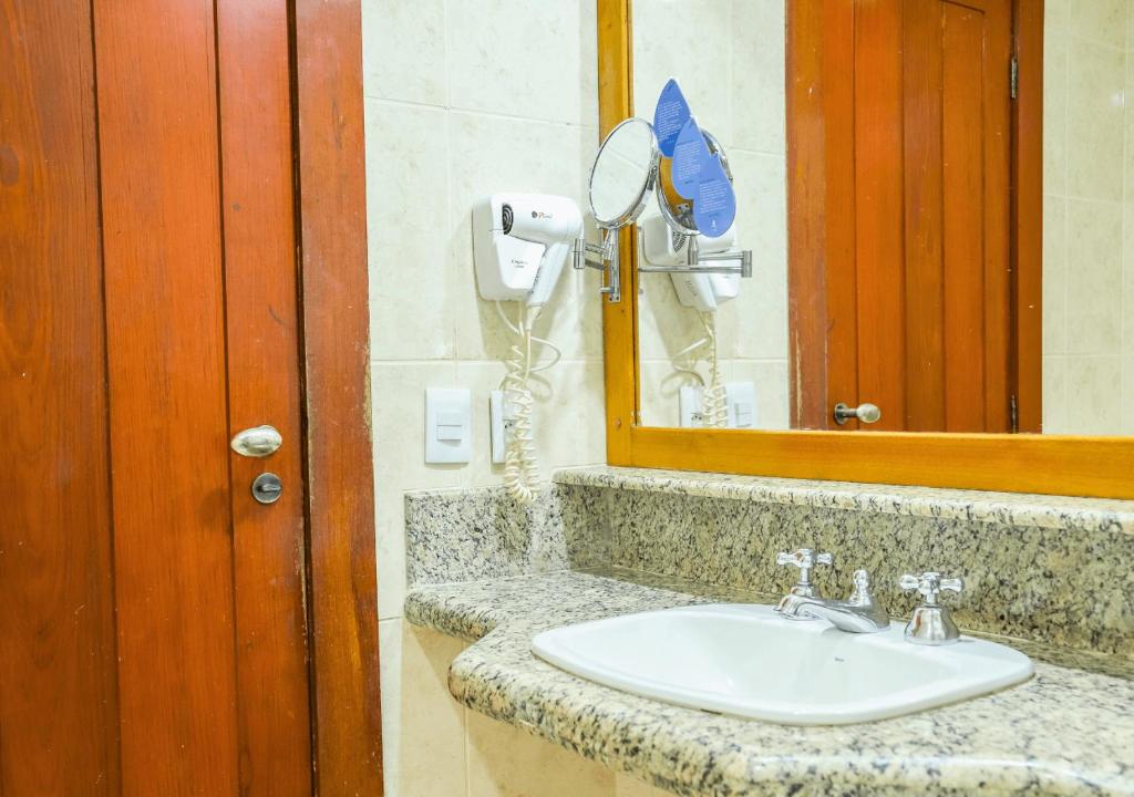 Koupelna v ubytování PSP Resort All Inclusive
