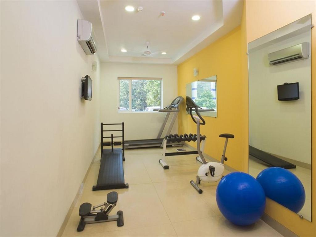 Fitness centrum a/nebo fitness zařízení v ubytování Ginger Faridabad