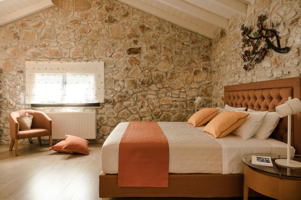 Posezení v ubytování Τheano Villa