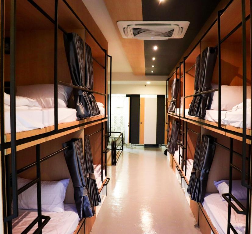 Postel nebo postele na pokoji v ubytování W2 Hostel