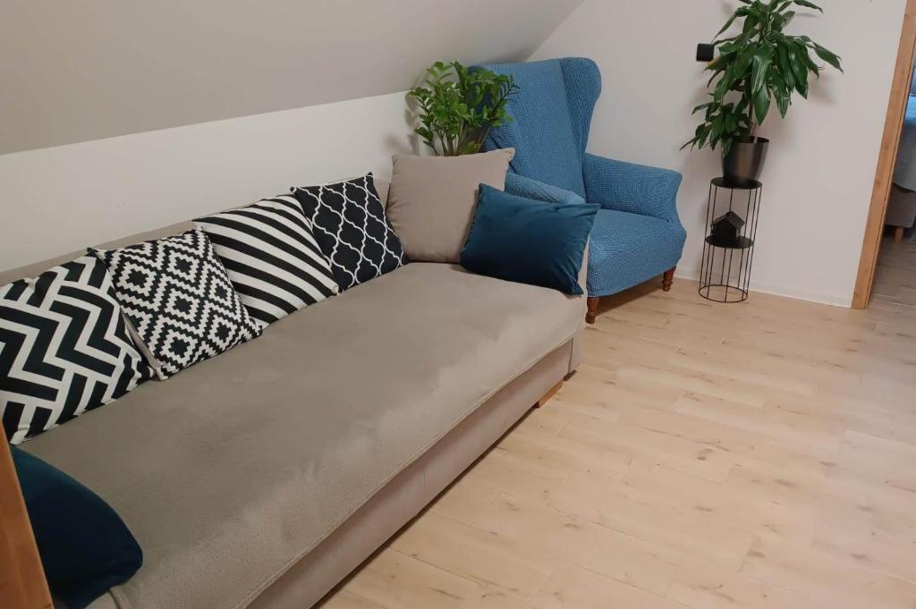 Posezení v ubytování Apartmánový dům na kolonádě