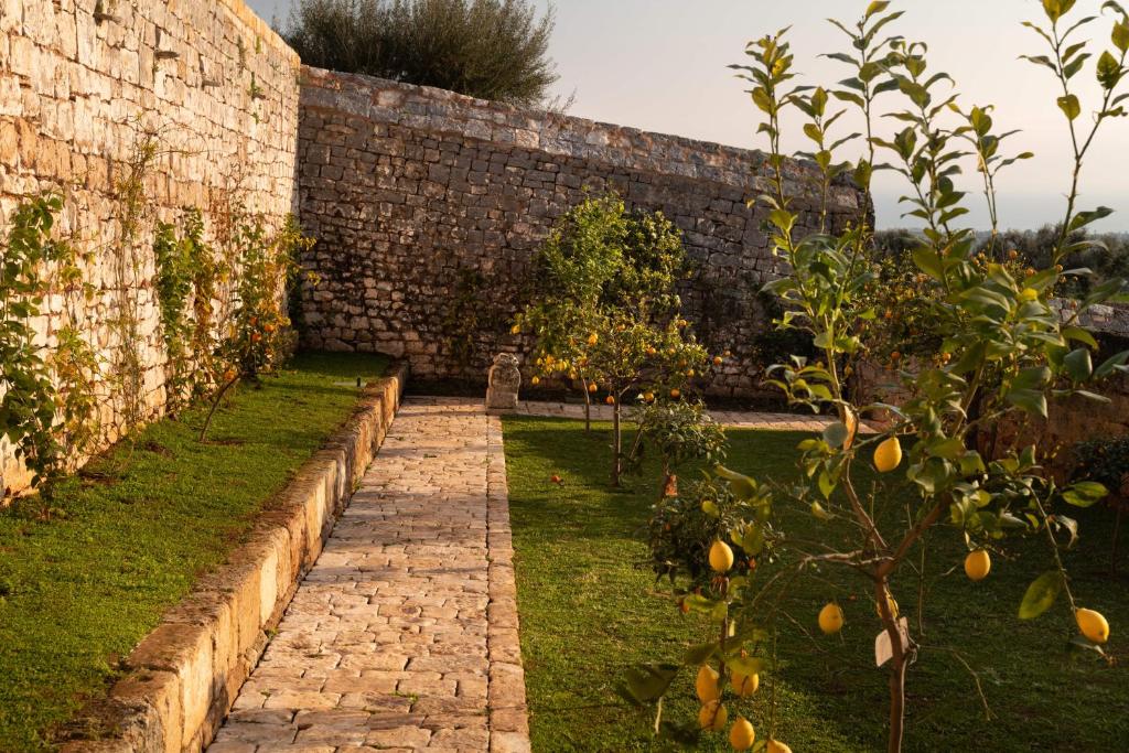 Zahrada ubytování Masseria Auraterrae