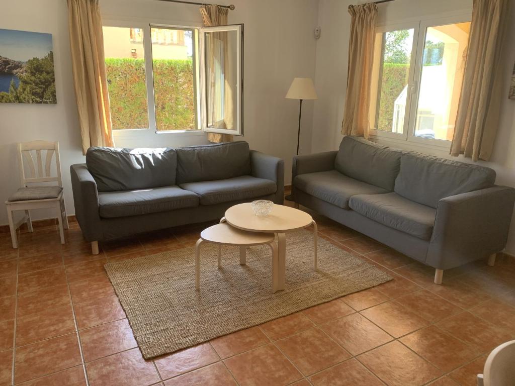 Posezení v ubytování Villa Paula