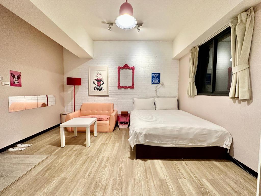 Postel nebo postele na pokoji v ubytování 御旅 Inn