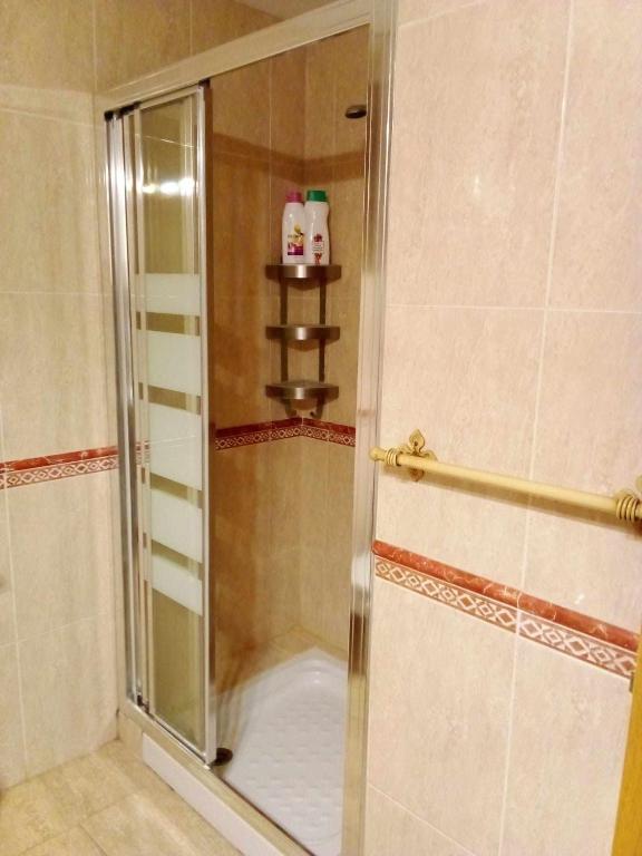 Koupelna v ubytování Estudio en Nueva Torrequebrada