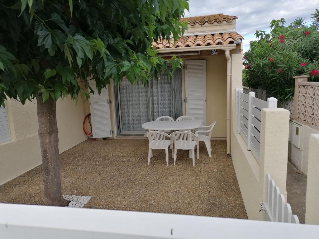 Balkón alebo terasa v ubytovaní Cristallines- 69- Maison mezzanine- 6 pers