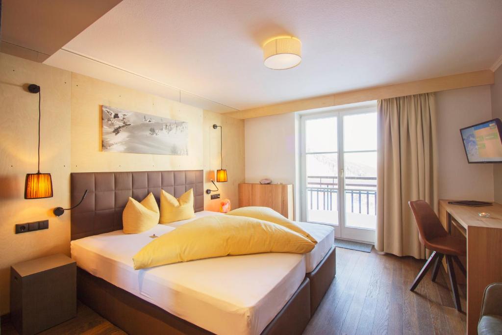Postel nebo postele na pokoji v ubytování Wohlfühlhotel Hubertushof