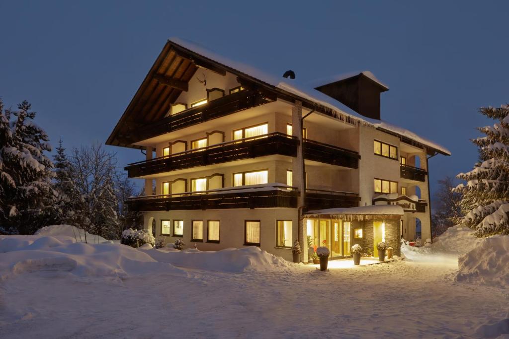 Hotel Konradshof v zimě