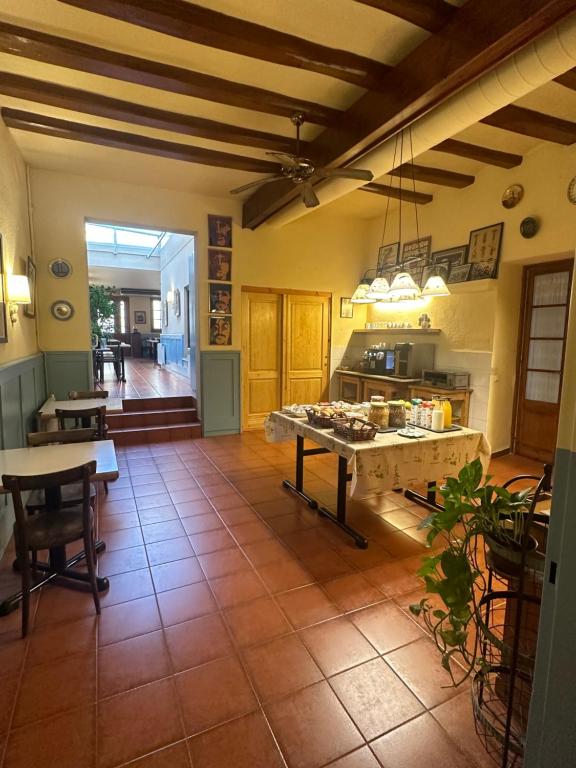 Kuchyň nebo kuchyňský kout v ubytování Hotel Torino