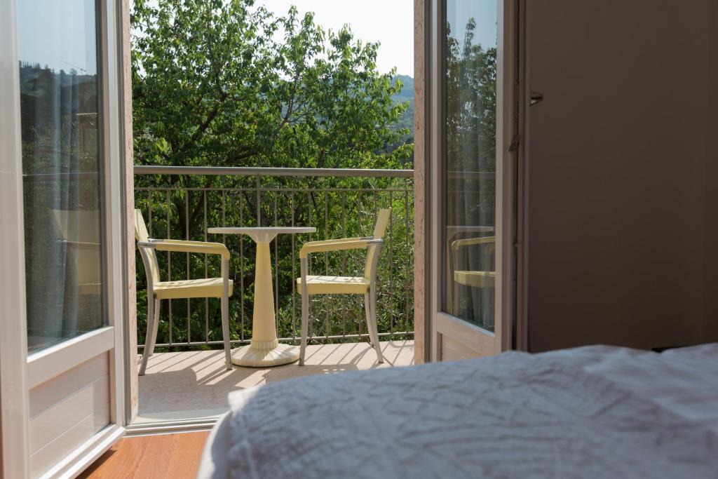 Balkón nebo terasa v ubytování Hotel Al Caval