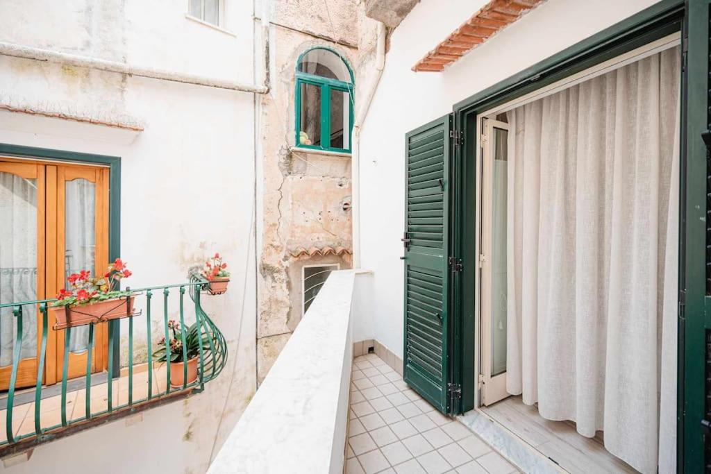 A balcony or terrace at White Amalfi Centro Storico by ItalianHost