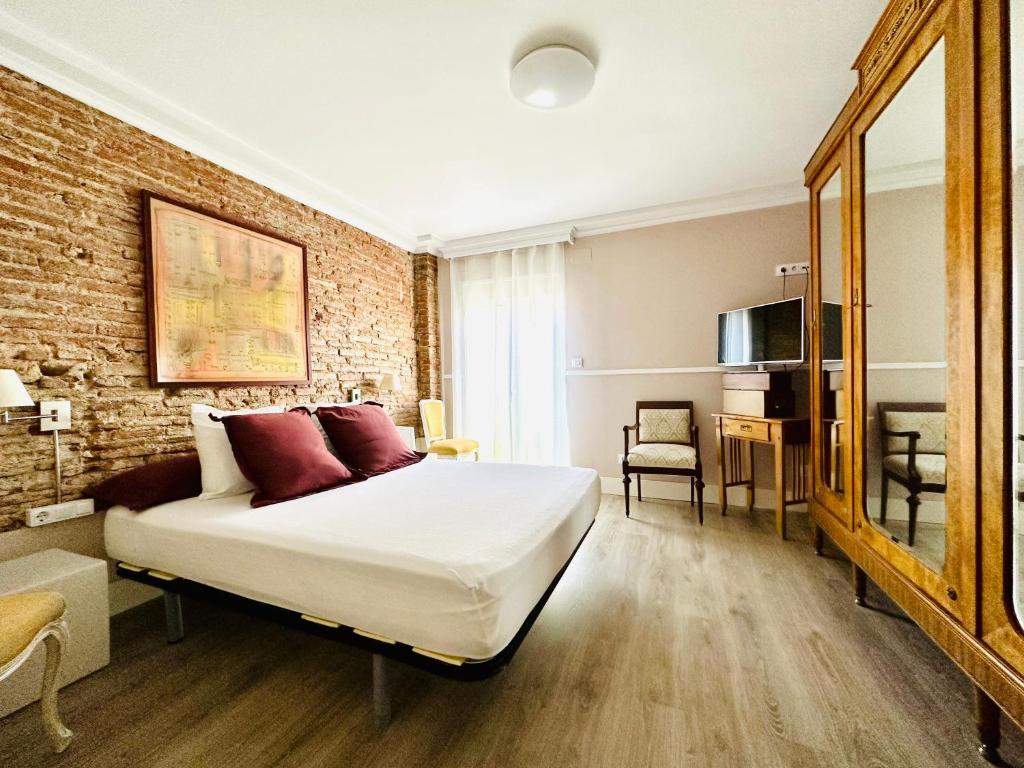 Posteľ alebo postele v izbe v ubytovaní Home Duplex Reus