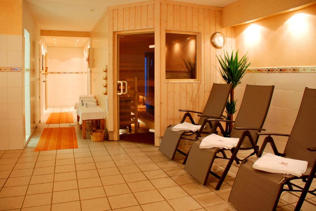 Posezení v ubytování Im Winkel Appartements und Zimmer