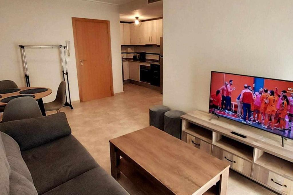 TV a/nebo společenská místnost v ubytování Apartamento Antina 12 en Santa Pola