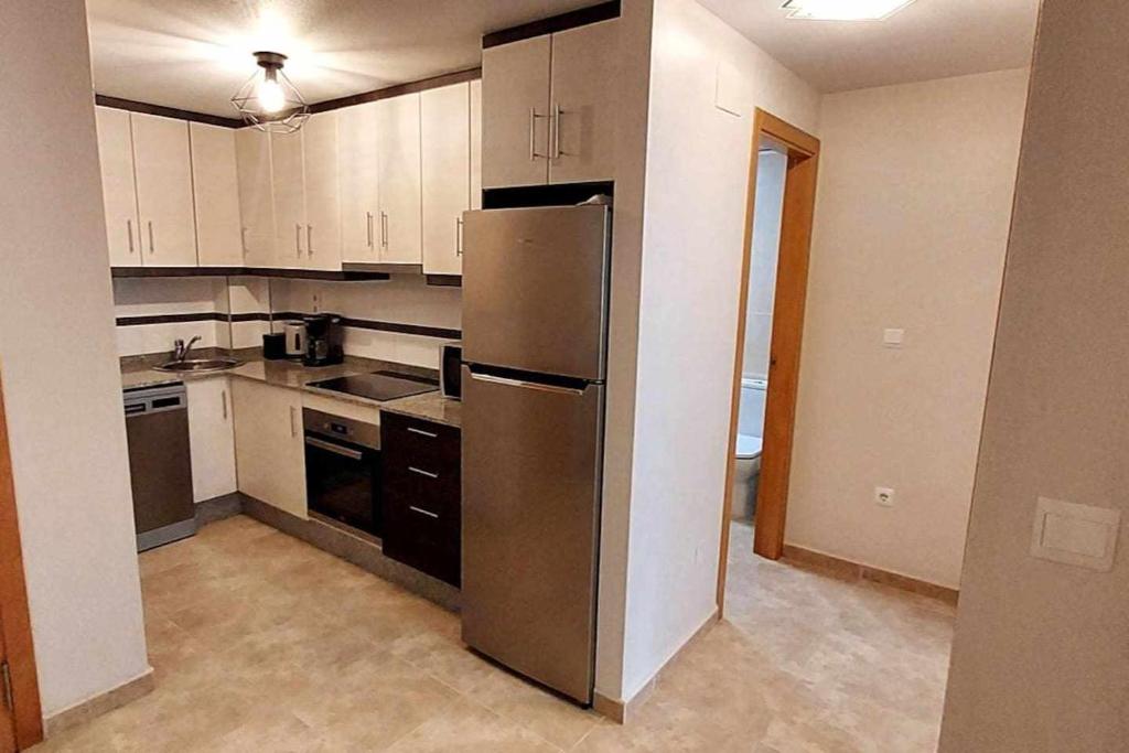 Kuchyň nebo kuchyňský kout v ubytování Apartamento Antina 12 en Santa Pola