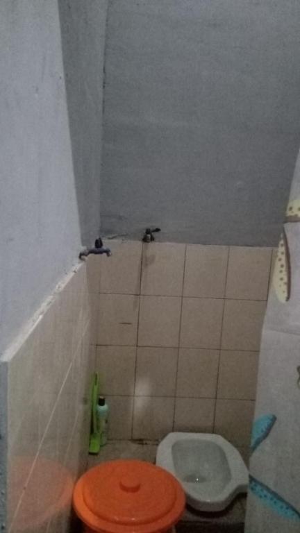 Koupelna v ubytování Kost Backpacker