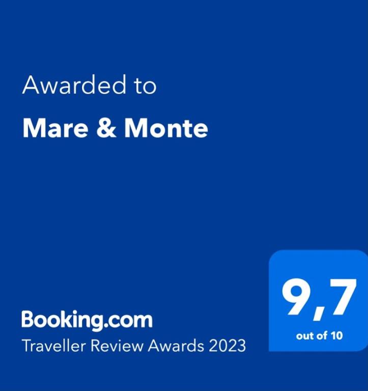 Certifikát, hodnocení, plakát nebo jiný dokument vystavený v ubytování Mare Monte Kazaviti