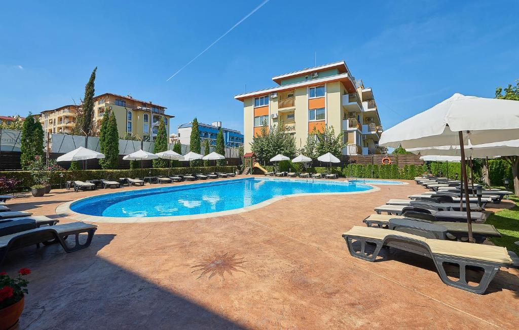 Bazén v ubytování Sunny Beach Hotel Forum - All Inclusive nebo v jeho okolí
