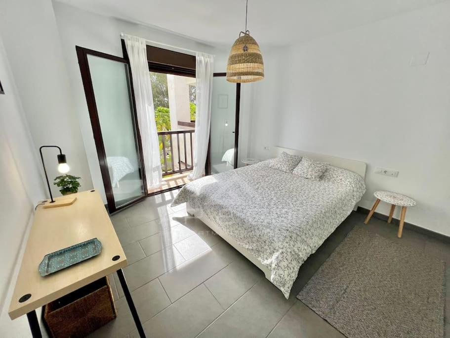 Łóżko lub łóżka w pokoju w obiekcie Oasis & Spa Apartment