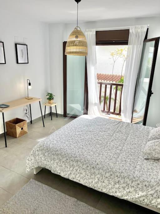 Łóżko lub łóżka w pokoju w obiekcie Oasis & Spa Apartment
