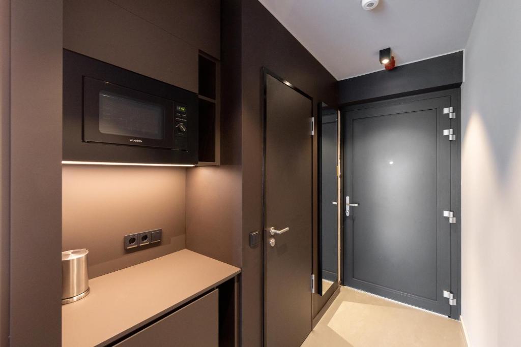 Koupelna v ubytování YUMA Apartments Leipzig Berliner Straße
