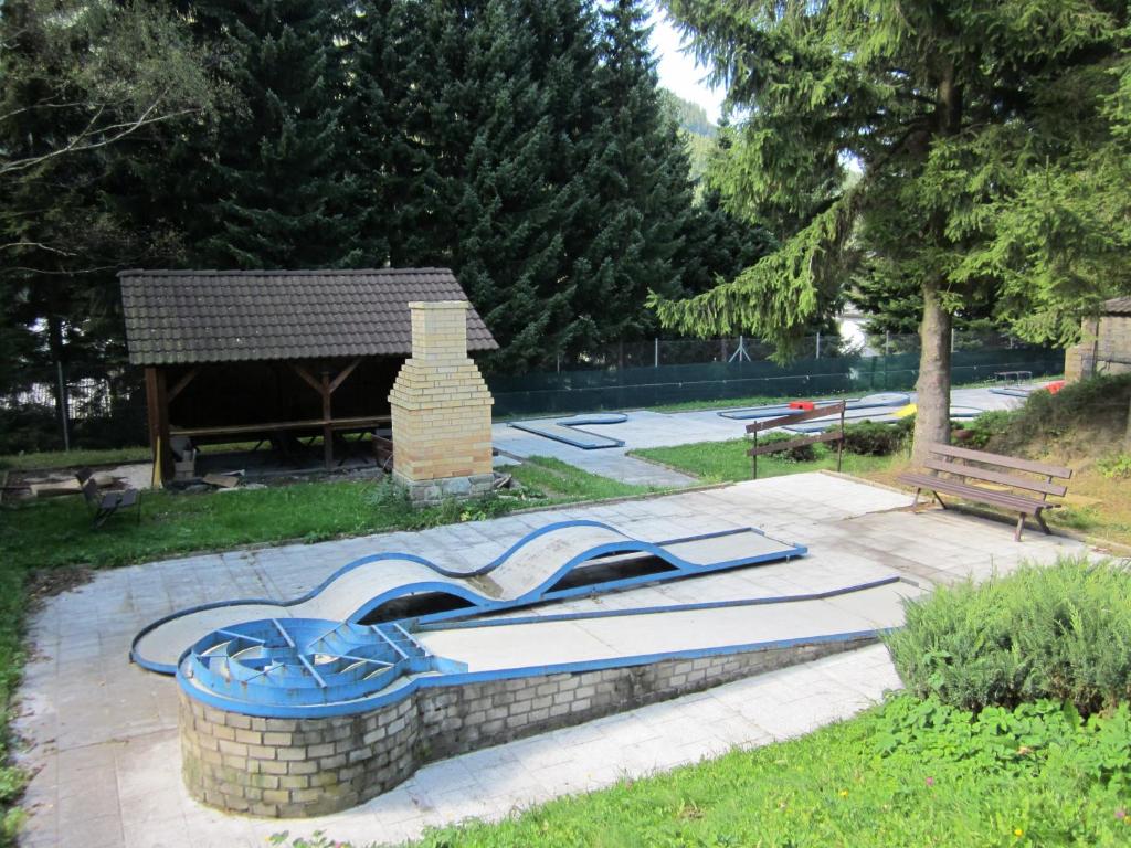 Zahrada ubytování Hotel U Přehrady