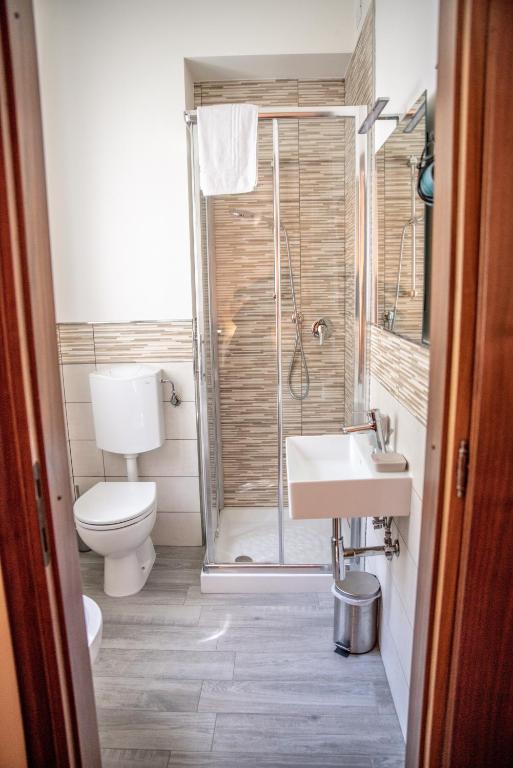 Łazienka w obiekcie Agriturismo le due querce