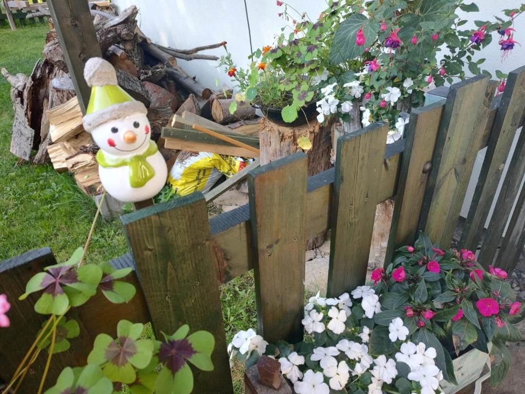 Zahrada ubytování Apartmány Brevant