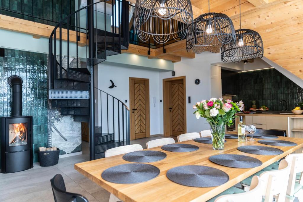 Posedenie v ubytovaní Apartament Czorsztyn 2