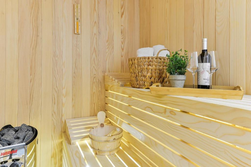 Nápoje v ubytování Villa Stancija Privlaka 1 with heated pool