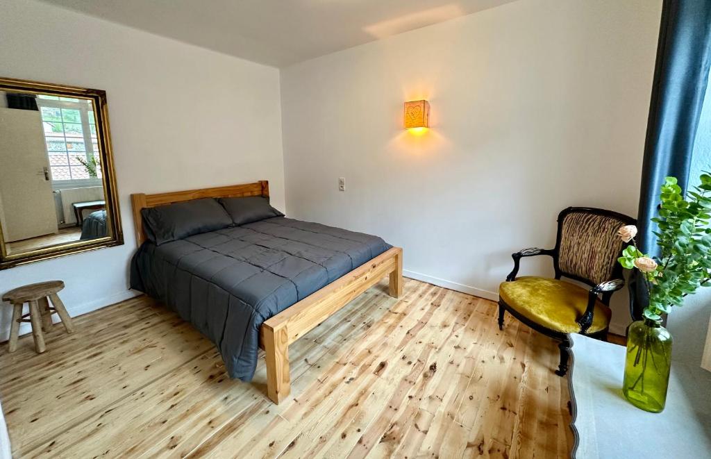 Posteľ alebo postele v izbe v ubytovaní HL Hotel de la Loire