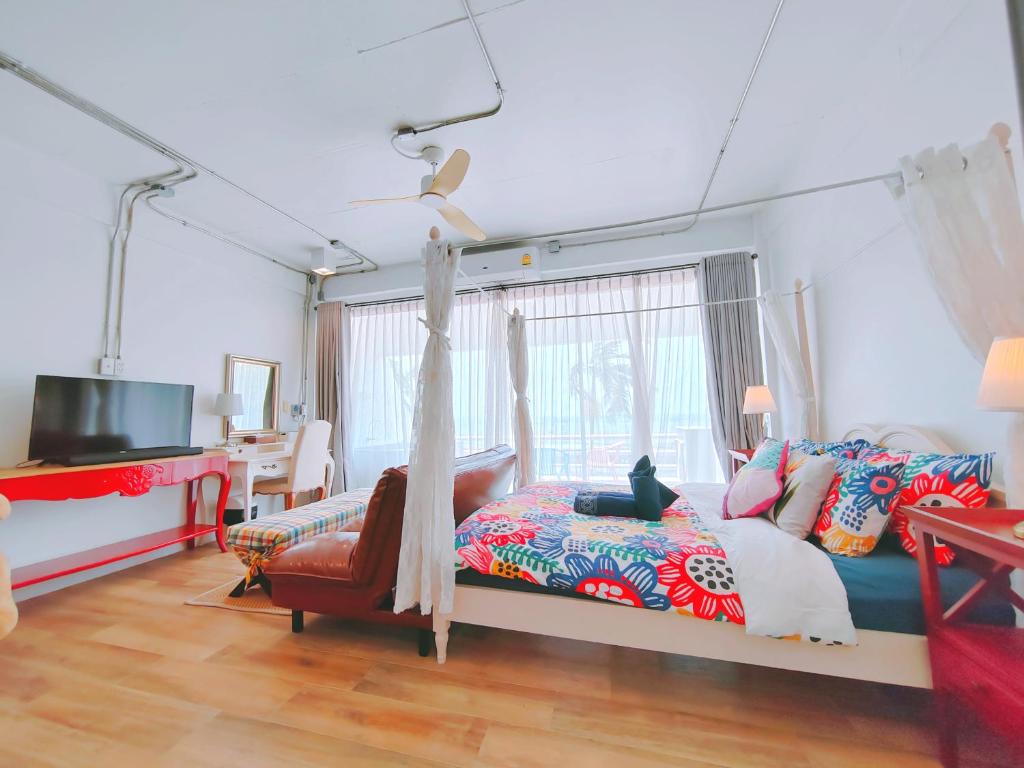 มารินอส บีชเฮ้าส์ Marinos Beach house - 海の景色を望むヴィラ