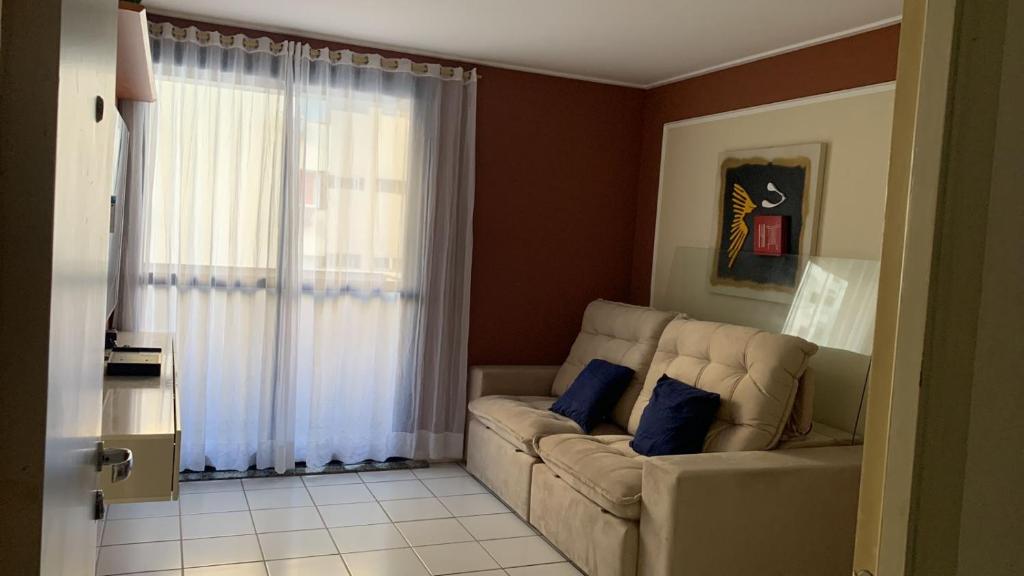 Un lugar para sentarse en Apt 2qts 1 suíte BeiraMar PontaVerde Edf Neo 2 4