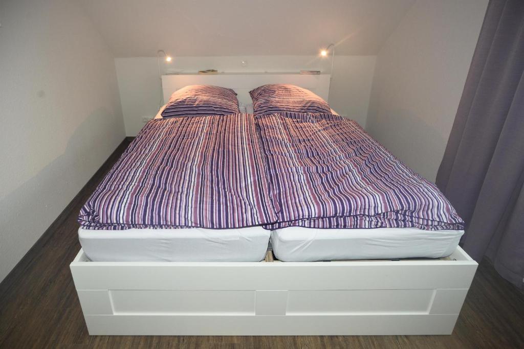 Postel nebo postele na pokoji v ubytování Ferienhaus Am Bienenzaun