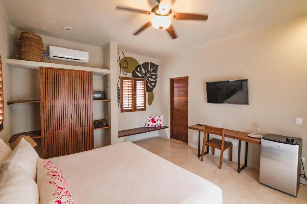 Blue Palm Bacalar - Adults only - 双人间 - 带露台