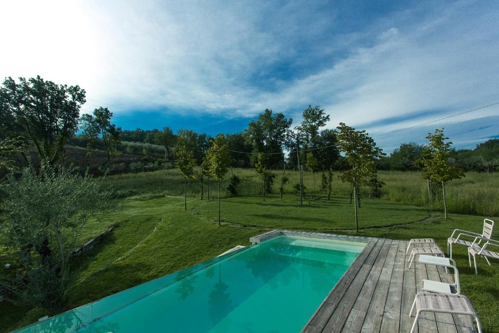 Basen w obiekcie La Pampa Relais & Spa lub w pobliżu