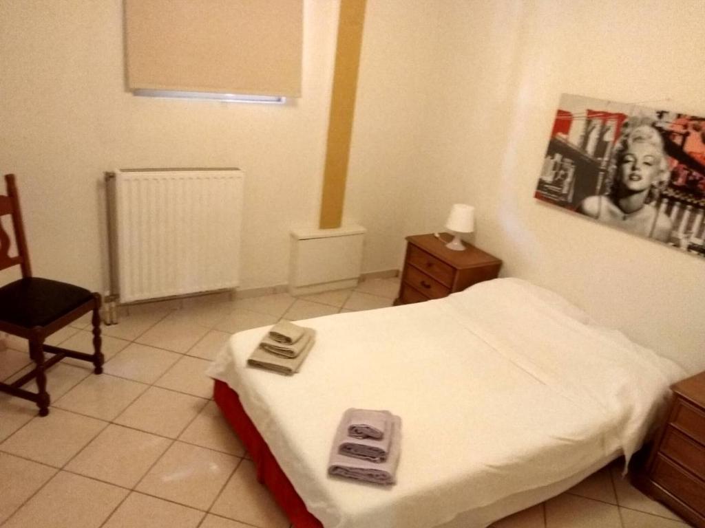 Posteľ alebo postele v izbe v ubytovaní Stavros Apartments