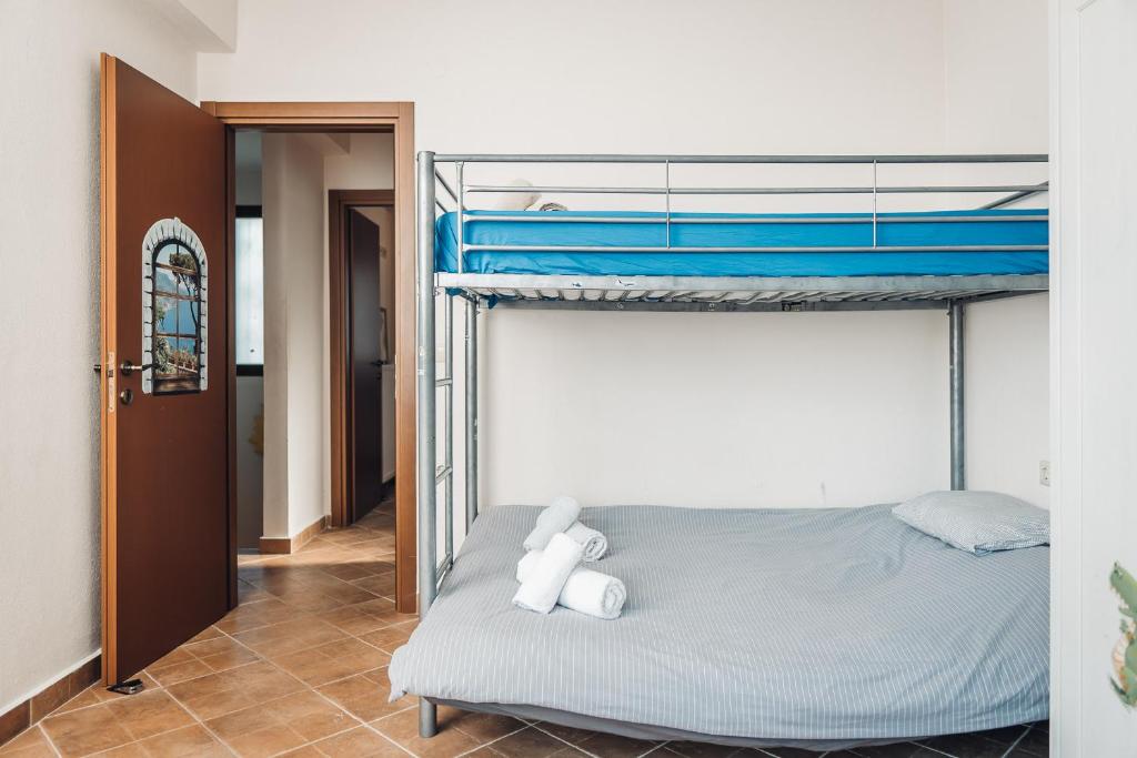 A bed or beds in a room at Private pool villa