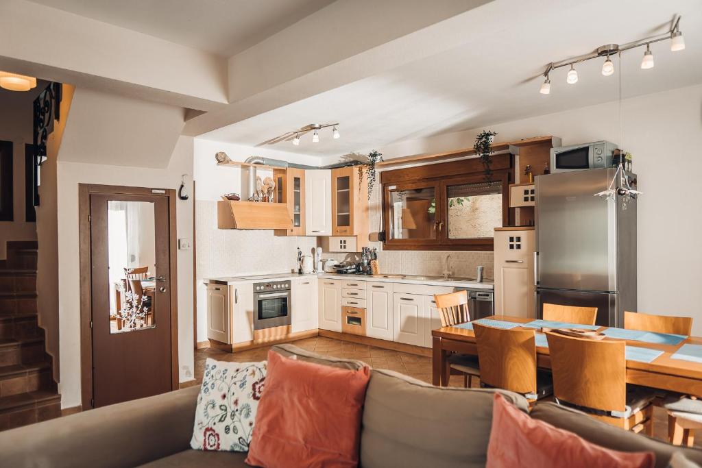A kitchen or kitchenette at Private pool villa