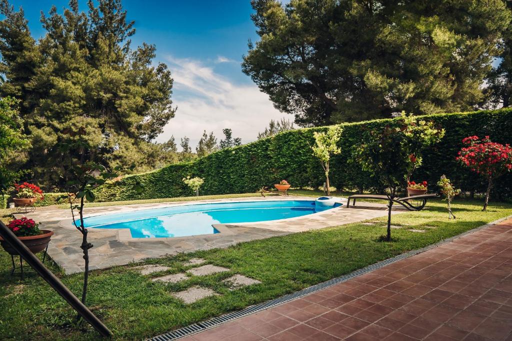 The swimming pool at or close to Private pool villa