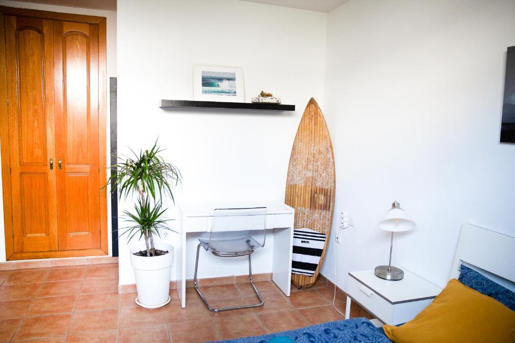 Posezení v ubytování SURF DREAM Surfhouse