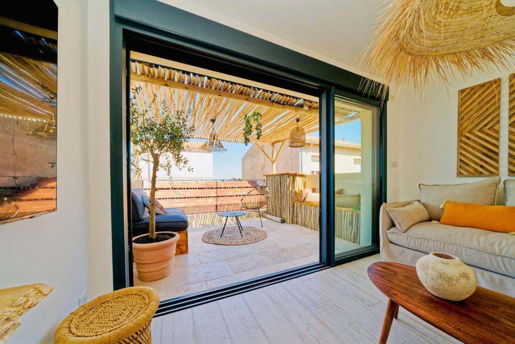 Posedenie v ubytovaní Maison bohème au bord de l'eau