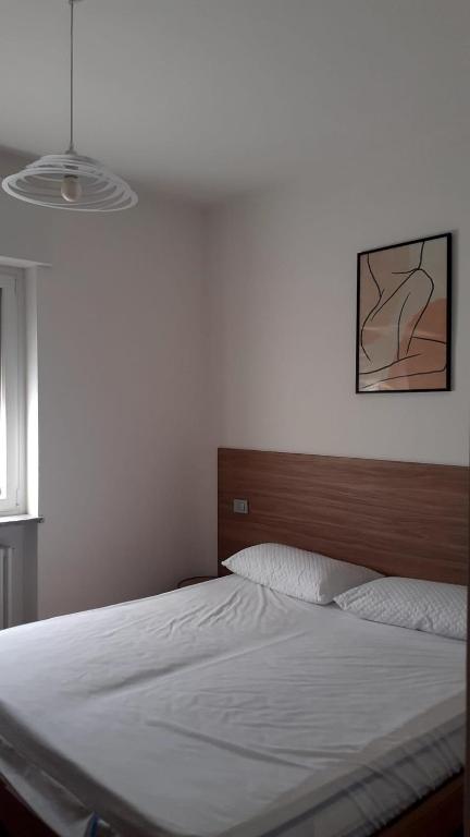 Postel nebo postele na pokoji v ubytování lo Tsanty
